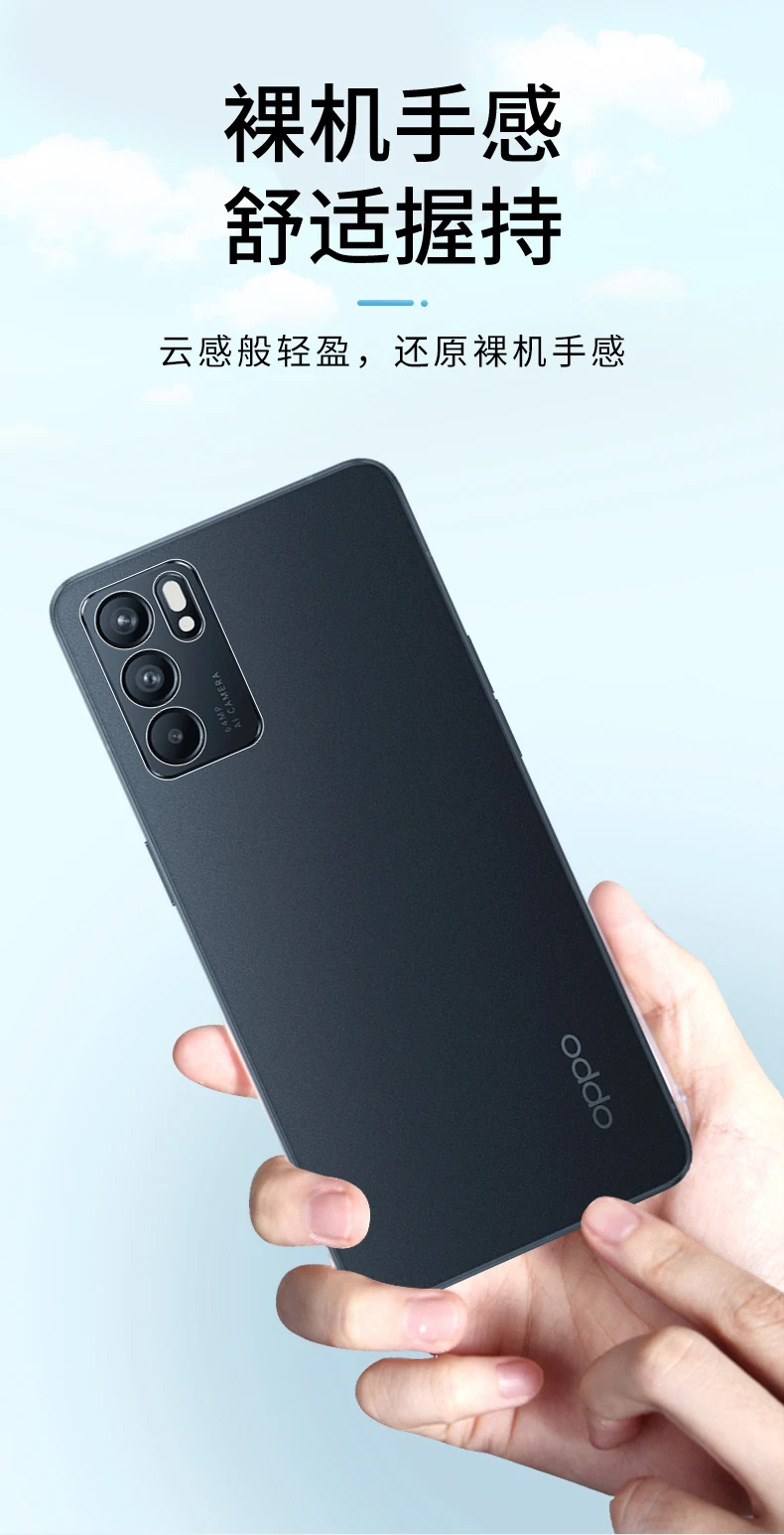 Transparent Thin Phone Case for OPPO Reno 6 Pro Plus 6Z Soft Clear High Qualtiy TPU Original Back Cover Reno6 6Pro 4G 5G Carcasa