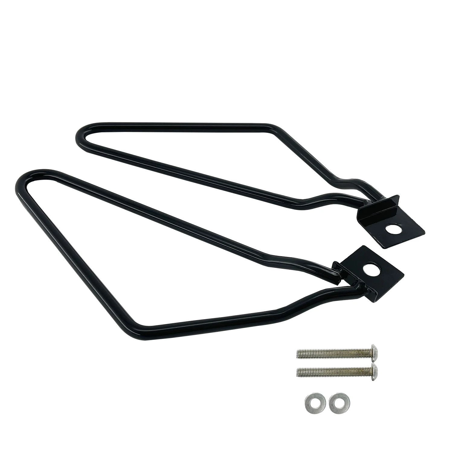 Motorcycle Saddlebag Support Bar Bracket Mount For Harley Sportster 883 Iron XL883N Dyna Fat Bob