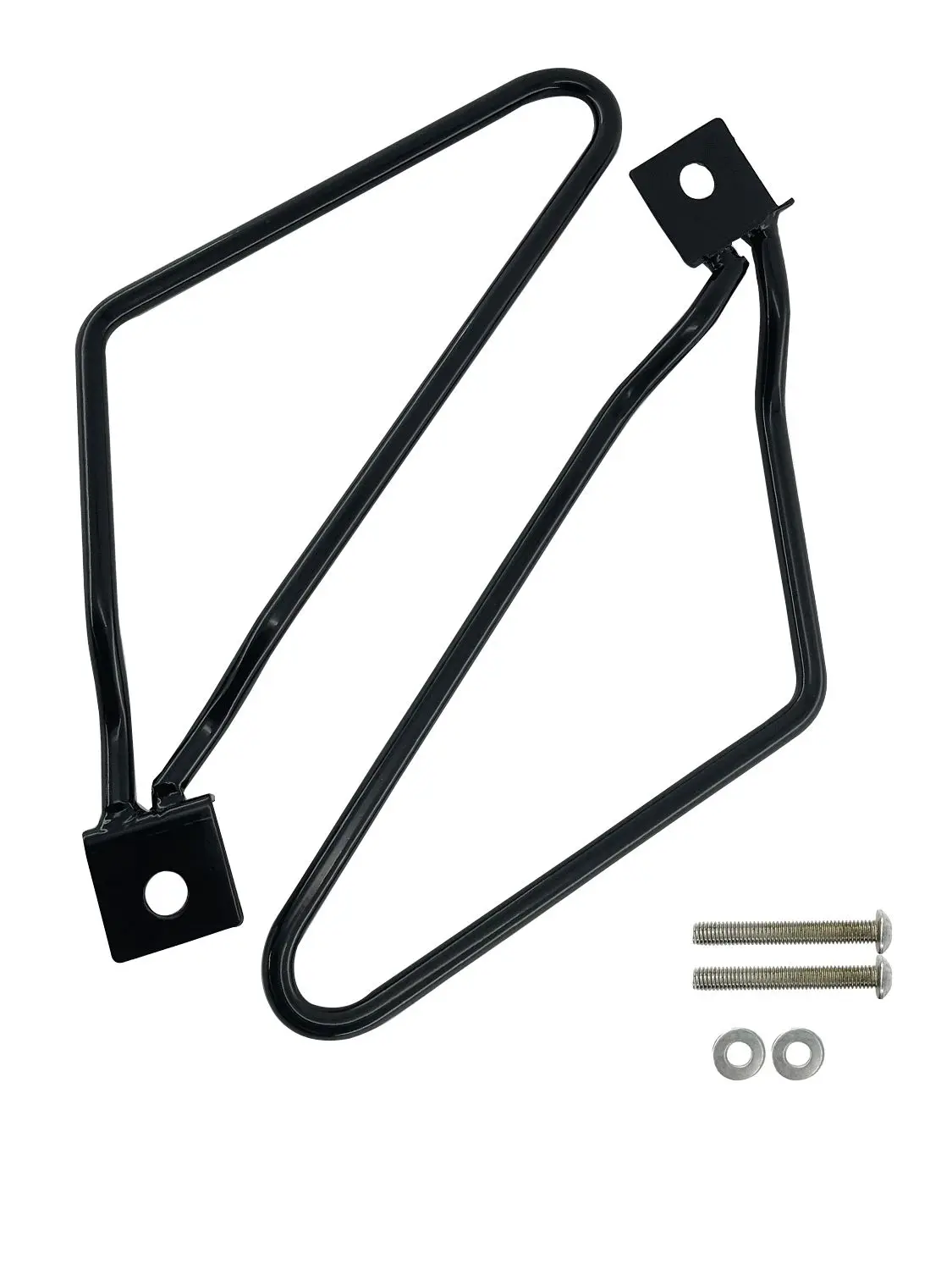 Motorcycle Saddlebag Support Bar Bracket Mount For Harley Sportster 883 Iron XL883N Dyna Fat Bob