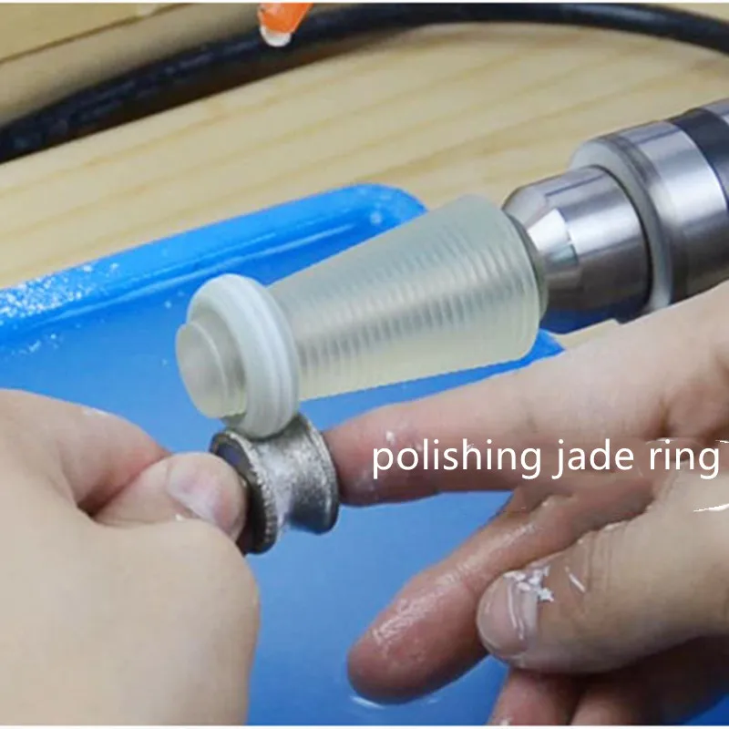 Diamond Cylinder Type Grinding Head Abrasive Wheel Jade Jewelry Bracelet Glass Stone Carving Polishing Tool Burrs Bit 6mm 1pc