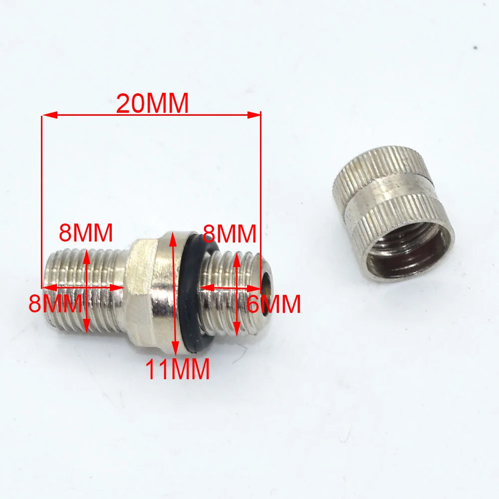 Motorcycle Rear Shock bleed screw for BSE T8 Kayo CRF KLX YZF Motocross