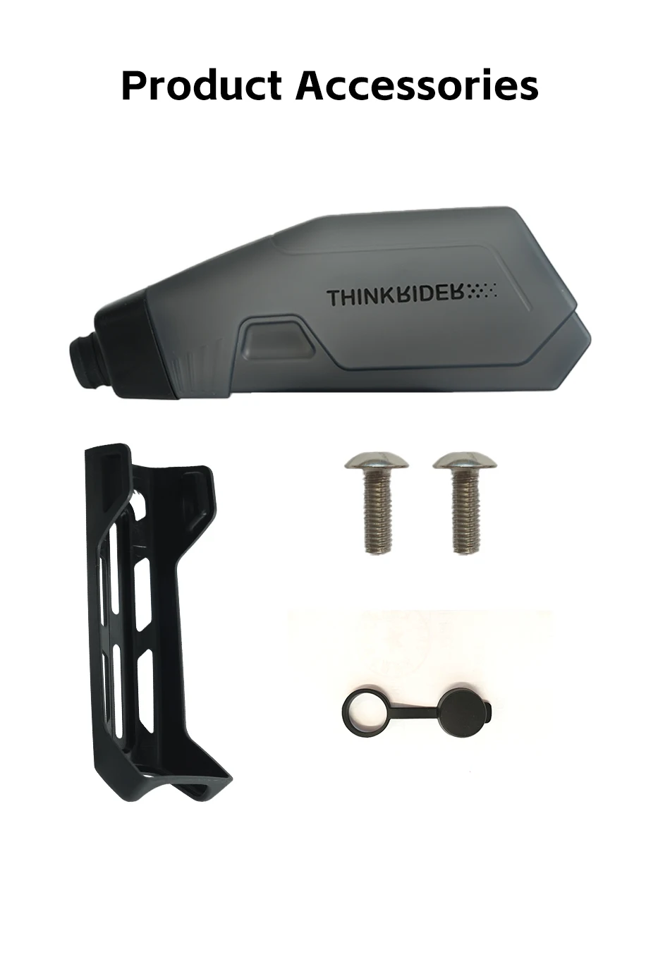 ThinkRider Bicycle 650ml Aerodynamic Water Bottle Bracket Set Bike Water Bottle MTB Road Frame Down Tube Riding Water Kettle