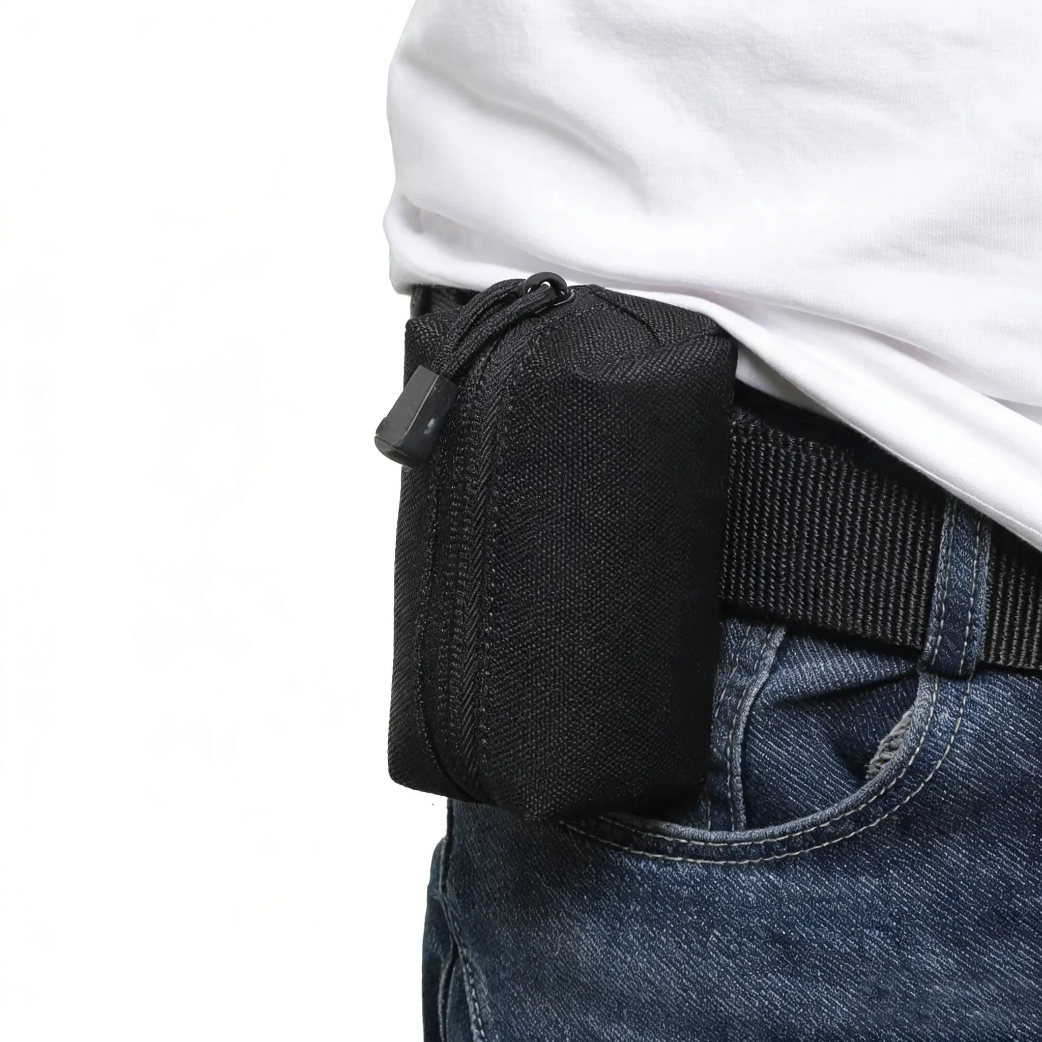 Outdoor Camping EDC Molle Wallet Waterproof Portable Travel Zipper Waist Pouch for Camping Hiking Hunting EDC Pouch