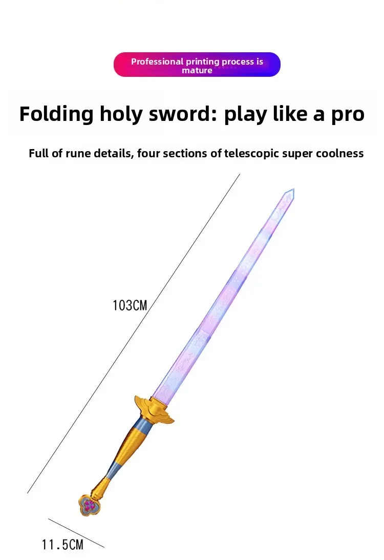 Hot Sword With Symbol Outfits Roleplay Sword Cosplay Prop Women Men Halloween Carnival Costume Accessories Lumi Long Knife