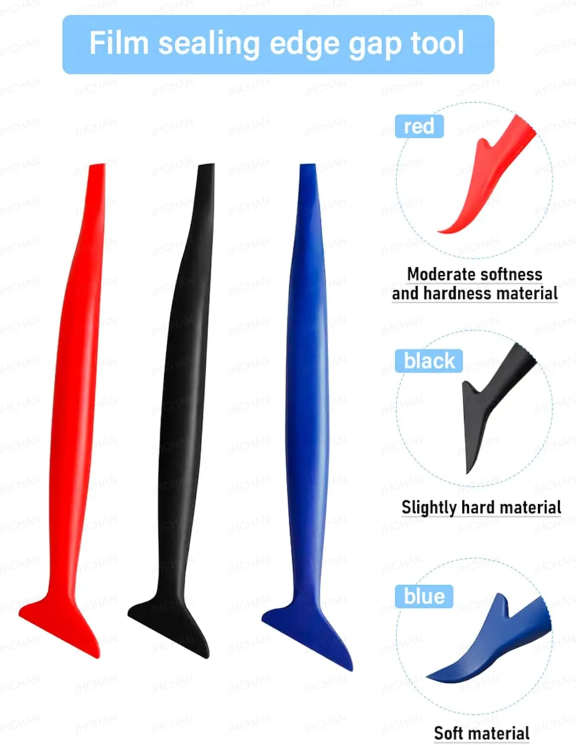 Car Vinyl Wrap Tool Kits Covering Vinyl Spatula Foiling Set Scraper for Window Tint Wrapping Squeegee Tools Car Accessories
