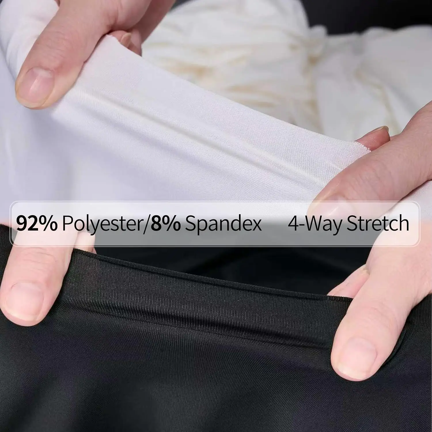 Spandex Fabric, 4 Way Stretch Lycra Knit Fabric for Tops Dance Yoga Swimwear Photo Backdrop Drapes Diy Many Colors Sewing Fabric