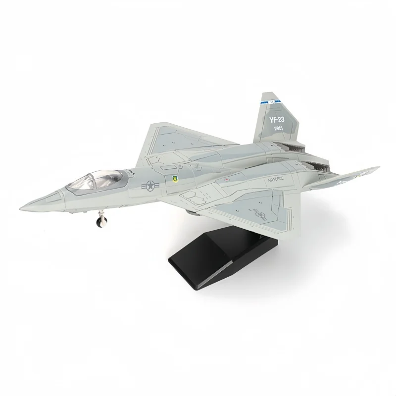 1:72 Creative Military Series YF-23 Building Blocks Single Seat Dual Engine PAV-1 Stealth Fighter Model Toys For Boys Xmas Gifts