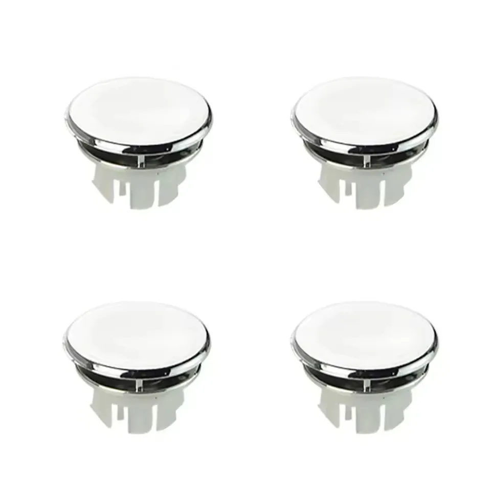 4Pcs Kitchen Bathroom Basin Circular Overflow Drain Cover Decoration Bathtub Sink Hole Overflow Hollow Washbasin Overflow