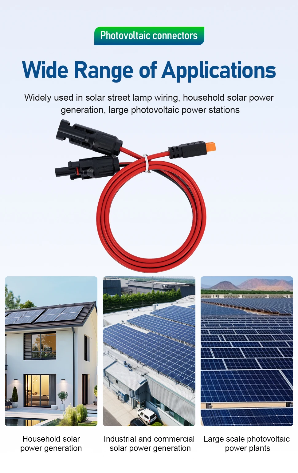 10AWG 12AWG XT60 Anti Spark Solar Cable PV Connector Wire for LiPo Battery Solar Power System - Durable PV Connector