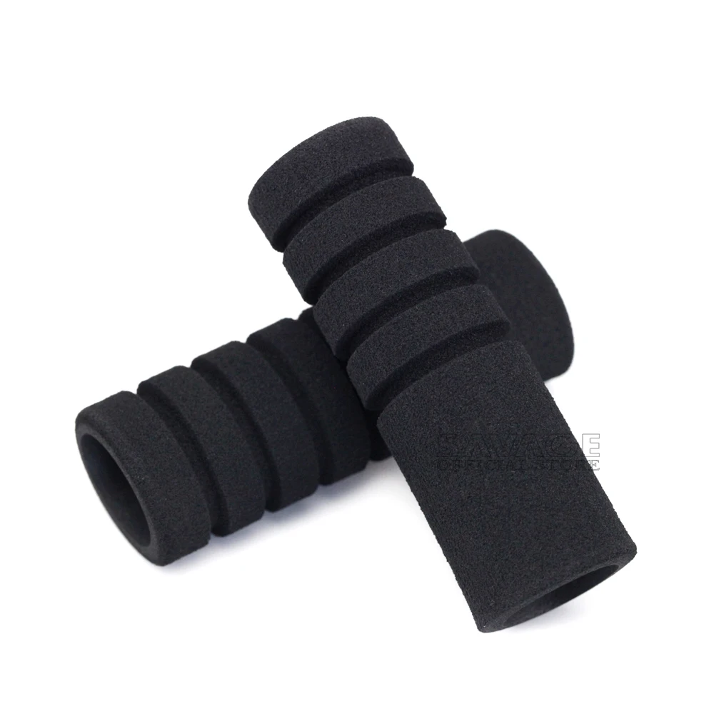 Universal 22mm Motorcycle Handlebar Foam Hand Grips Sponge Gloves Lever Cover Anti-slip Motocross Dirt Pit Bike Electric Scooter