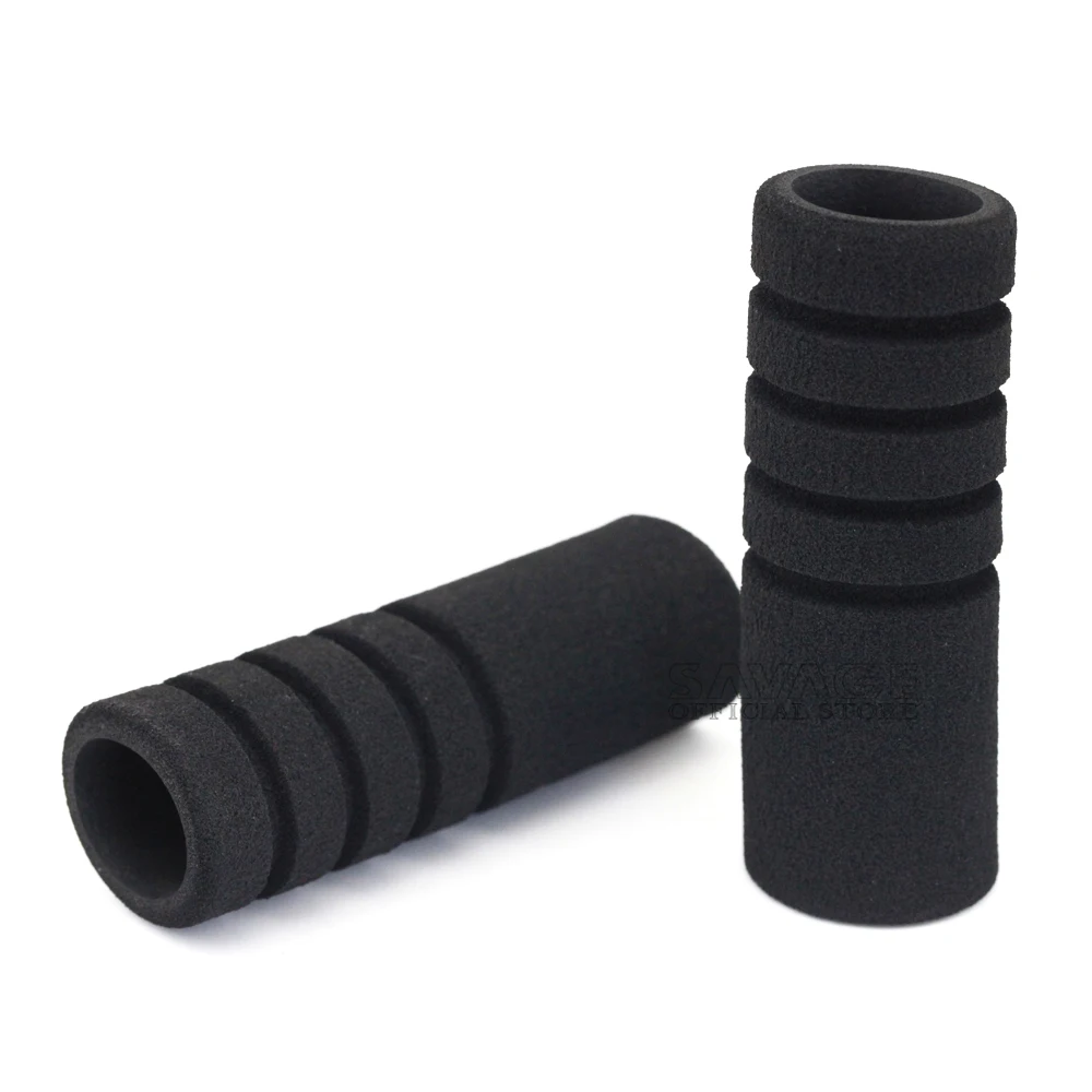 Universal 22mm Motorcycle Handlebar Foam Hand Grips Sponge Gloves Lever Cover Anti-slip Motocross Dirt Pit Bike Electric Scooter