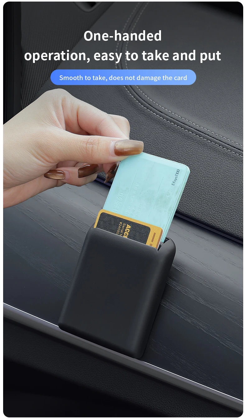 Multifunction Car Organizer Auto Seat Crevice Card Ticket Storage Box Bracket Stand Universal Car Accessories Interior Storage