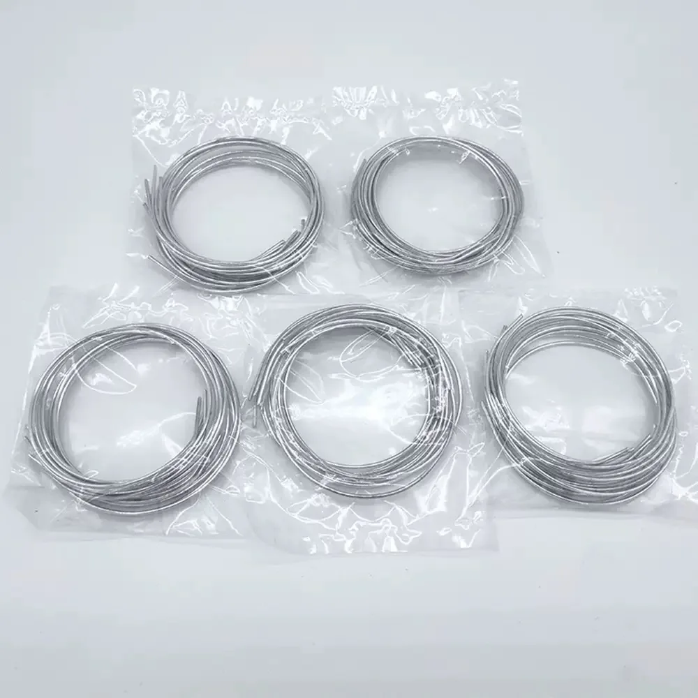 1M Low Temperature Easy Melt Aluminum Welding Rod Cored Wire Rod Solder No Need Solder Powder Weld Bar for Propane Torch