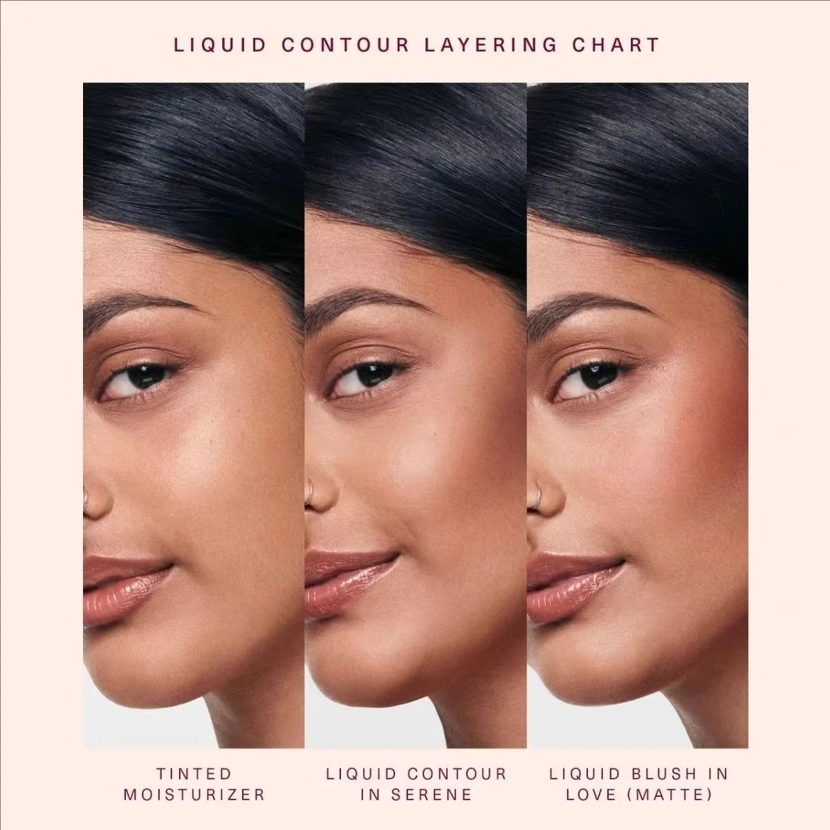 Rare Beauty 4 Color Gentle Mellow Solace Serene Bronze Contour Liquid Concealer Lasting Oil-control Face Contour Makeup Cosmetic