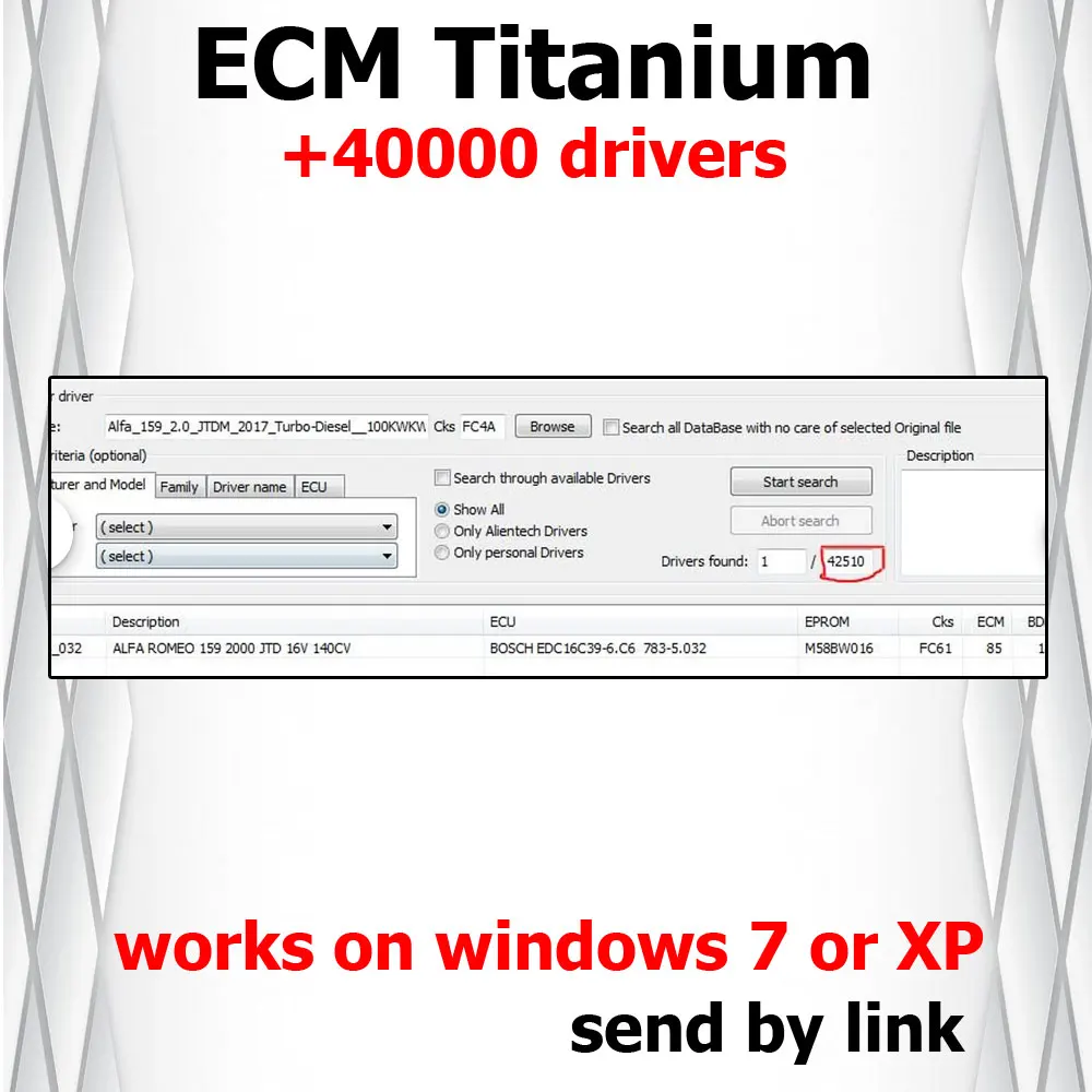 ECM Titanium ECU Repair Tool with 40,000 Vehicle Models Support for Automotive Diagnostic Tuning and Repair 2025 Edition