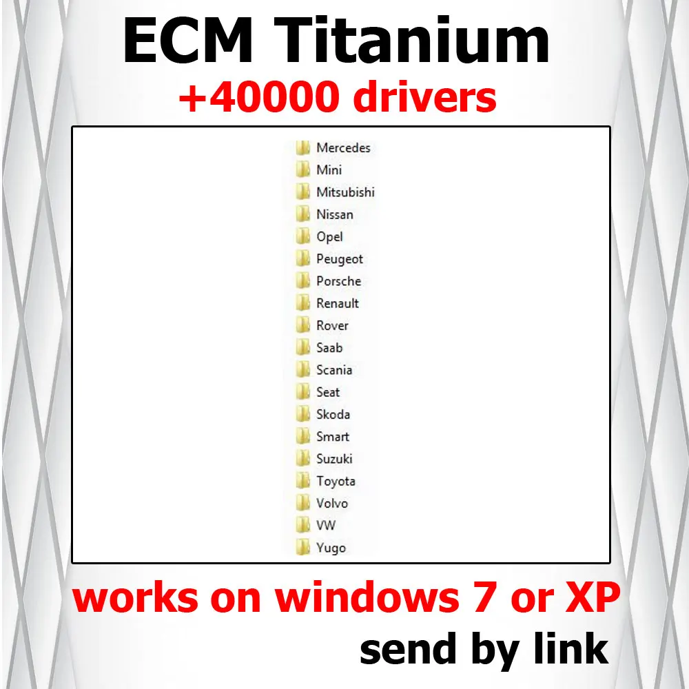 ECM Titanium ECU Repair Tool with 40,000 Vehicle Models Support for Automotive Diagnostic Tuning and Repair 2025 Edition