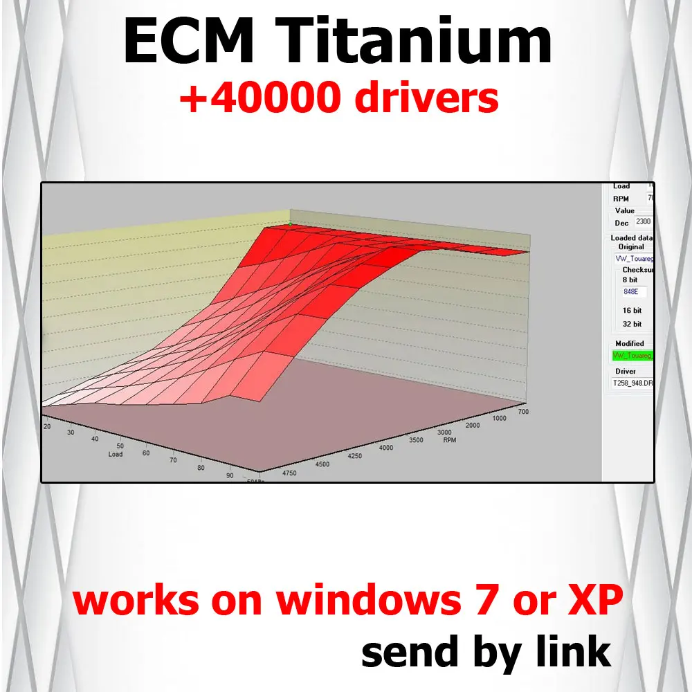 ECM Titanium ECU Repair Tool with 40,000 Vehicle Models Support for Automotive Diagnostic Tuning and Repair 2025 Edition