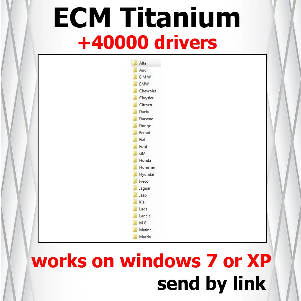 ECM Titanium ECU Repair Tool with 40,000 Vehicle Models Support for Automotive Diagnostic Tuning and Repair 2025 Edition
