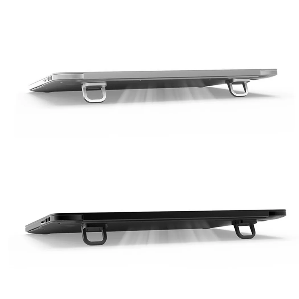 Adjustable Foldable Laptop Stand Mini Legs Ultra-thin Portable Support For Lenovo Notebook Cooling Holder Feet Invisible Bracket