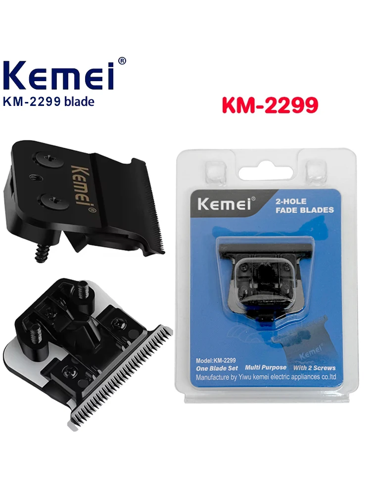 Kemei Original Replacement Blade for Kemei KM-2299 Clipper Professional Hair Trimmer Cutting Knife Head Parts Accessories