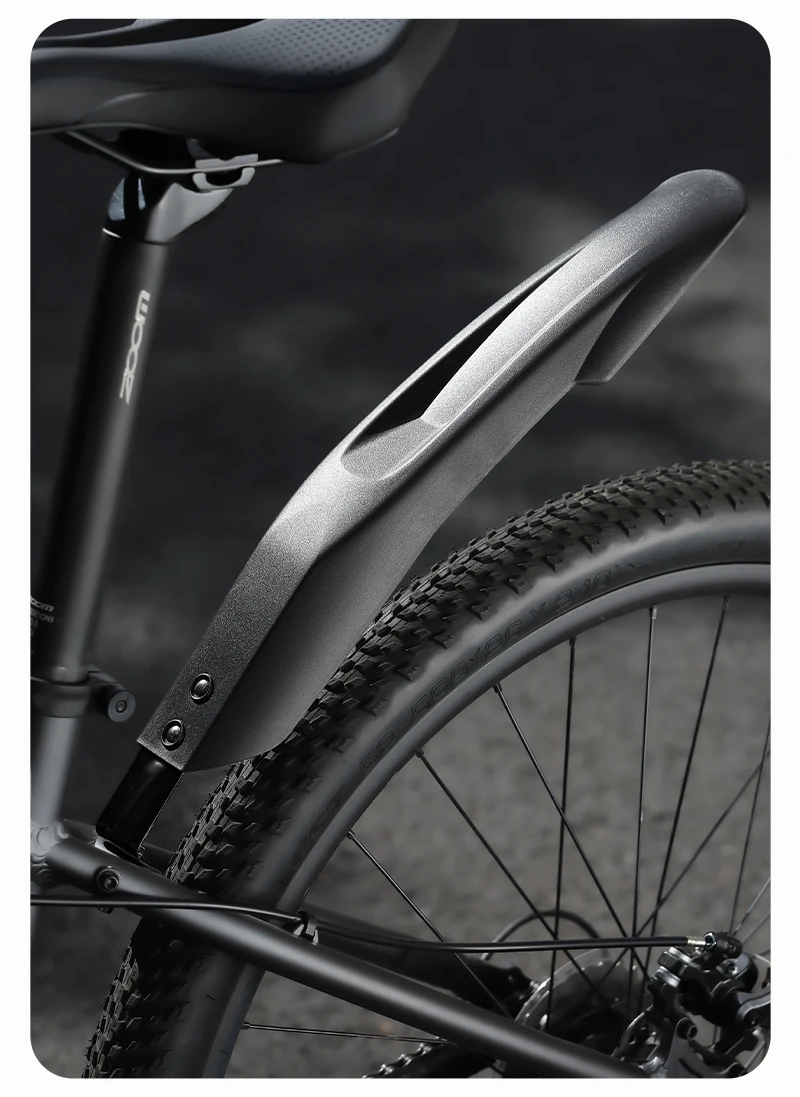 WEST BIKING Widen Thicken Mountain Bike Fenders Metal Fixed Frame Bicycle Fenders High Toughness Scientific Arc MTB Bike Fenders