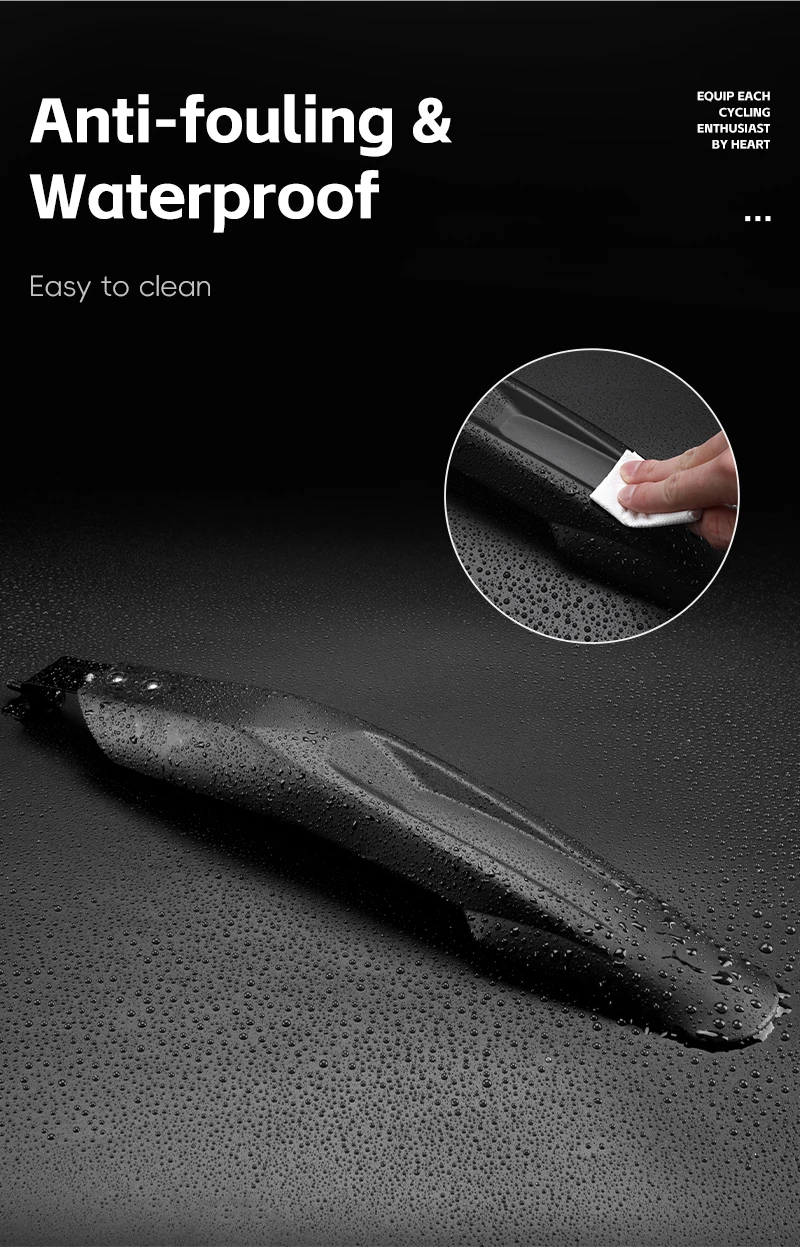 WEST BIKING Widen Thicken Mountain Bike Fenders Metal Fixed Frame Bicycle Fenders High Toughness Scientific Arc MTB Bike Fenders