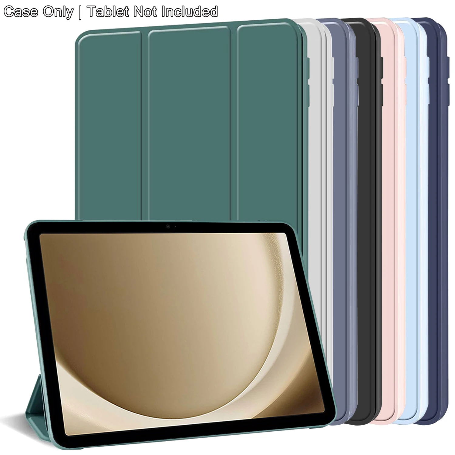 For Samsung Galaxy Tab A11 Plus 11'' 2025 SM-X230 X236 X226B Tri-fold Flip Case Magnetic Stand PU Leather Protective Cover