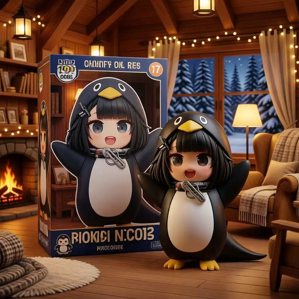 Gugugaga - Little Penguin Administrator PVC Figure Birthday Gift Model Ornament Model Anime Collection Desk Display Exhibit Gift