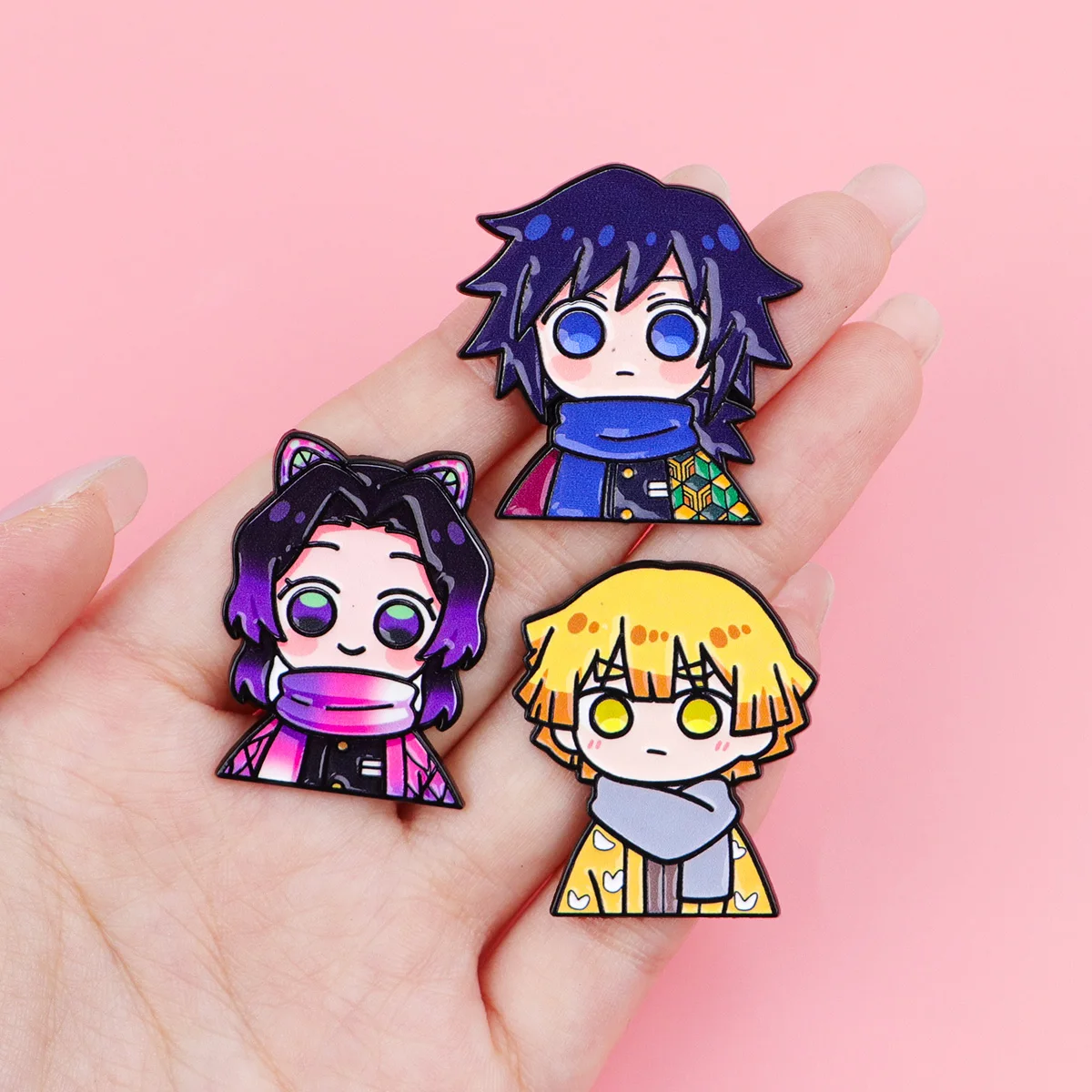 12pcs Anime Boys Girls Enamel Pin Cartoon Brooch For Coat Women's Brooches Fashion Lapel Badges Jewelry Gift for Friends