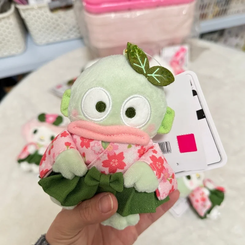Cartoon matcha My Sweet Piano Melody Hangyodon plush toy keychain kawaii Black Kimono Hello Kitty Soft Plushie Doll bag charm