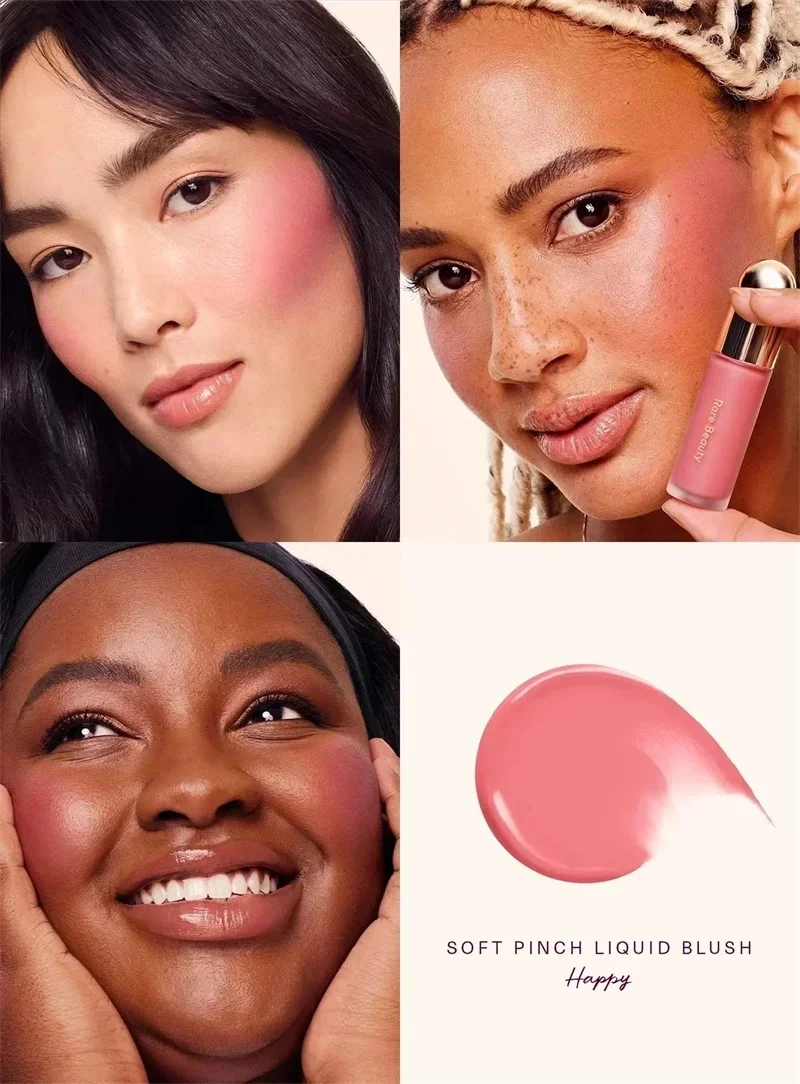 Rare Beauty Contour Stick 3-in-1 Liquid Blush Eyes Cheek Blusher Waterproof Moisturizing Face Contour Shadow Liquid Plump Makeup