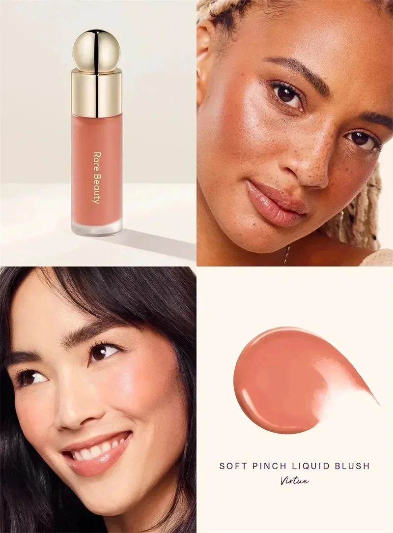 Rare Beauty Contour Stick 3-in-1 Liquid Blush Eyes Cheek Blusher Waterproof Moisturizing Face Contour Shadow Liquid Plump Makeup
