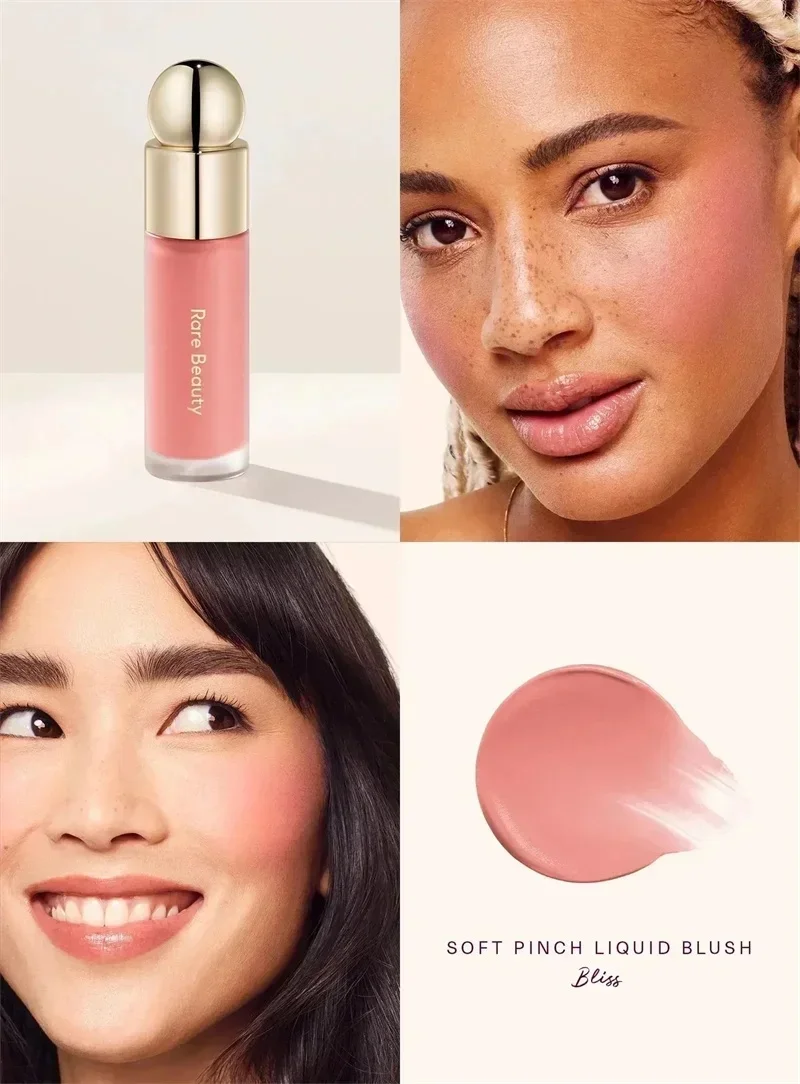 Rare Beauty Contour Stick 3-in-1 Liquid Blush Eyes Cheek Blusher Waterproof Moisturizing Face Contour Shadow Liquid Plump Makeup
