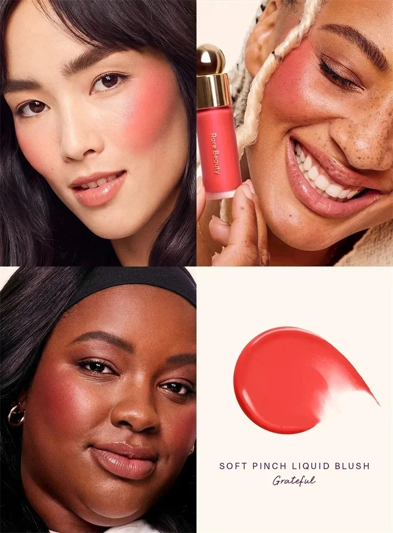 Rare Beauty Contour Stick 3-in-1 Liquid Blush Eyes Cheek Blusher Waterproof Moisturizing Face Contour Shadow Liquid Plump Makeup