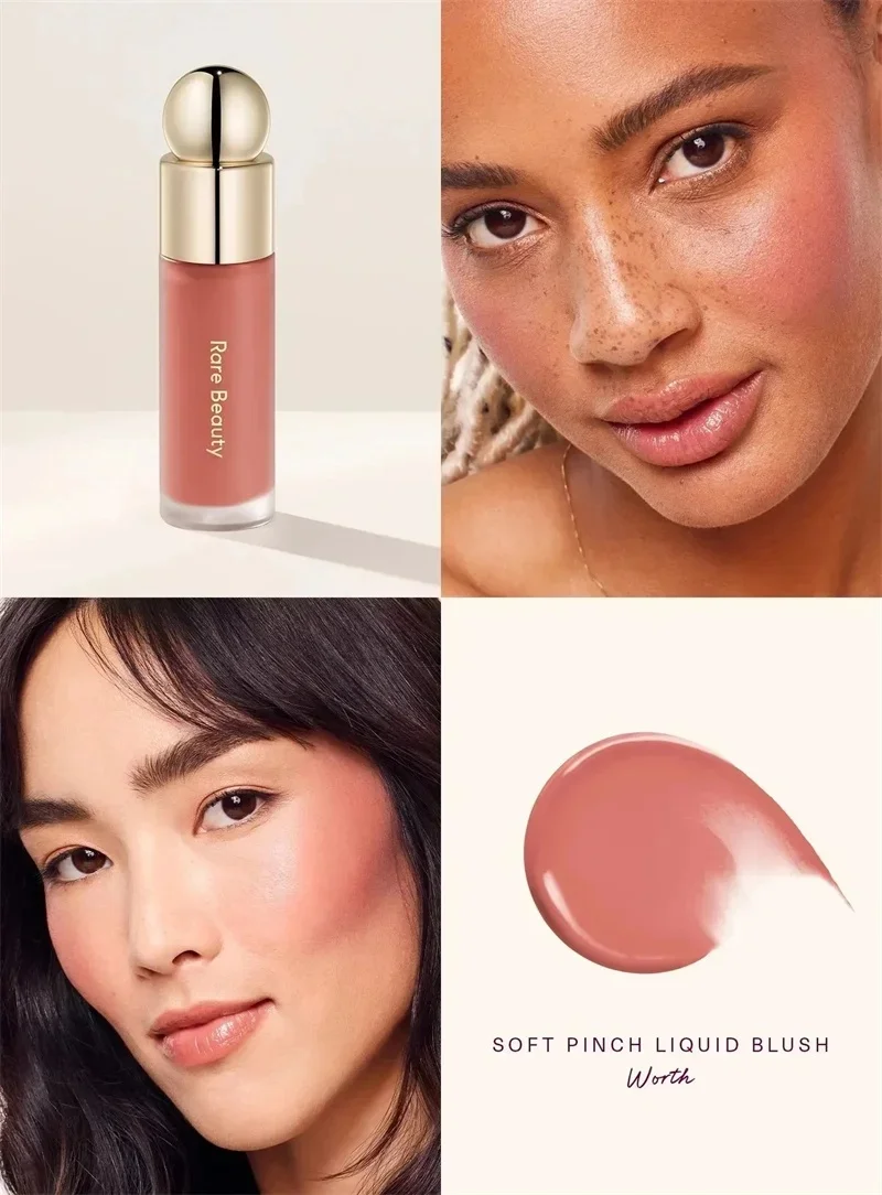 Rare Beauty Contour Stick 3-in-1 Liquid Blush Eyes Cheek Blusher Waterproof Moisturizing Face Contour Shadow Liquid Plump Makeup