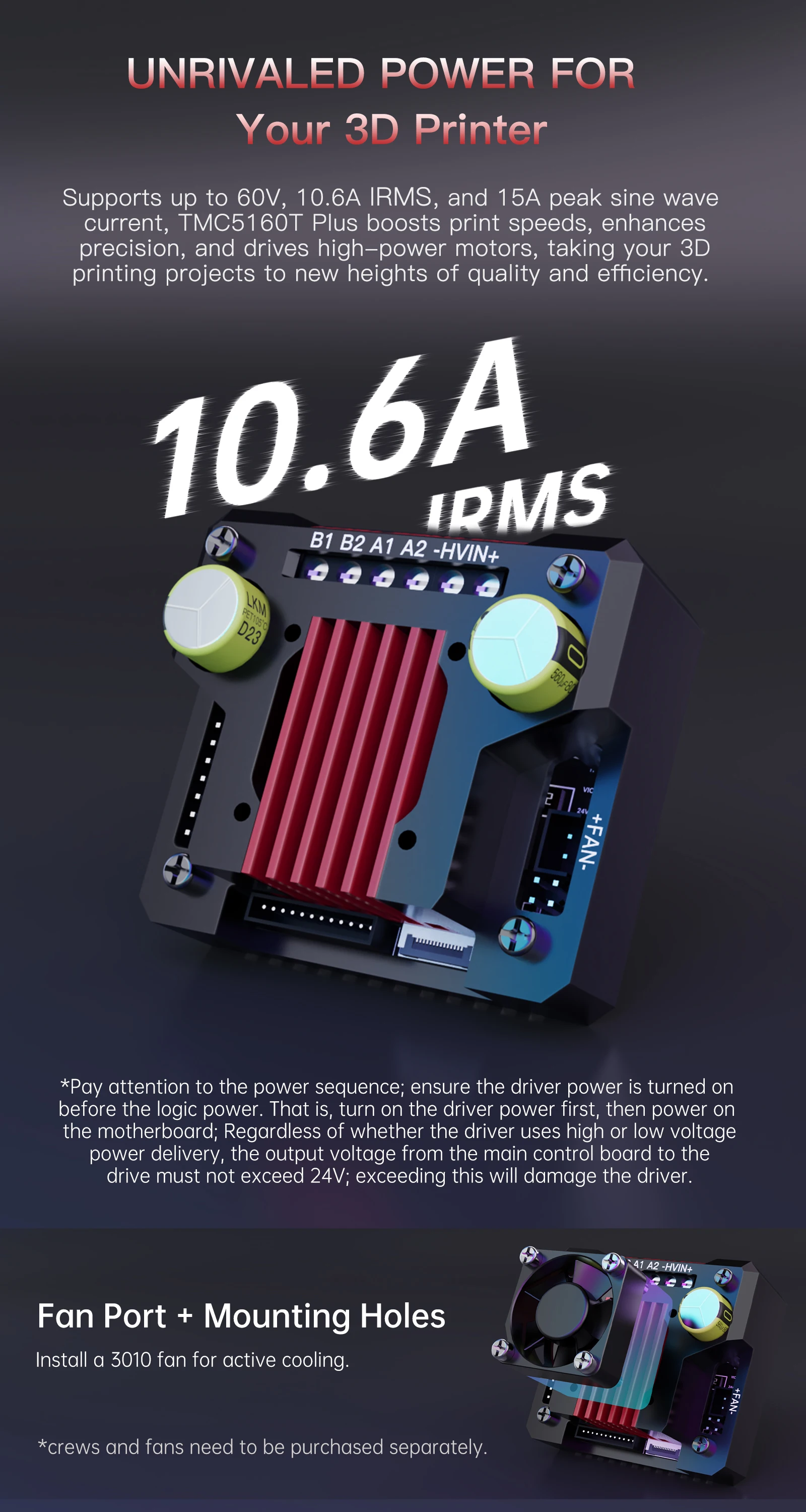 BIGTREETEH TMC5160T Pro/Plus SPI Stepper Motor Driver For Octopus Pro SKR 3 EZ For Ender 3 V2 Upgrade Voron 3D Printer Parts