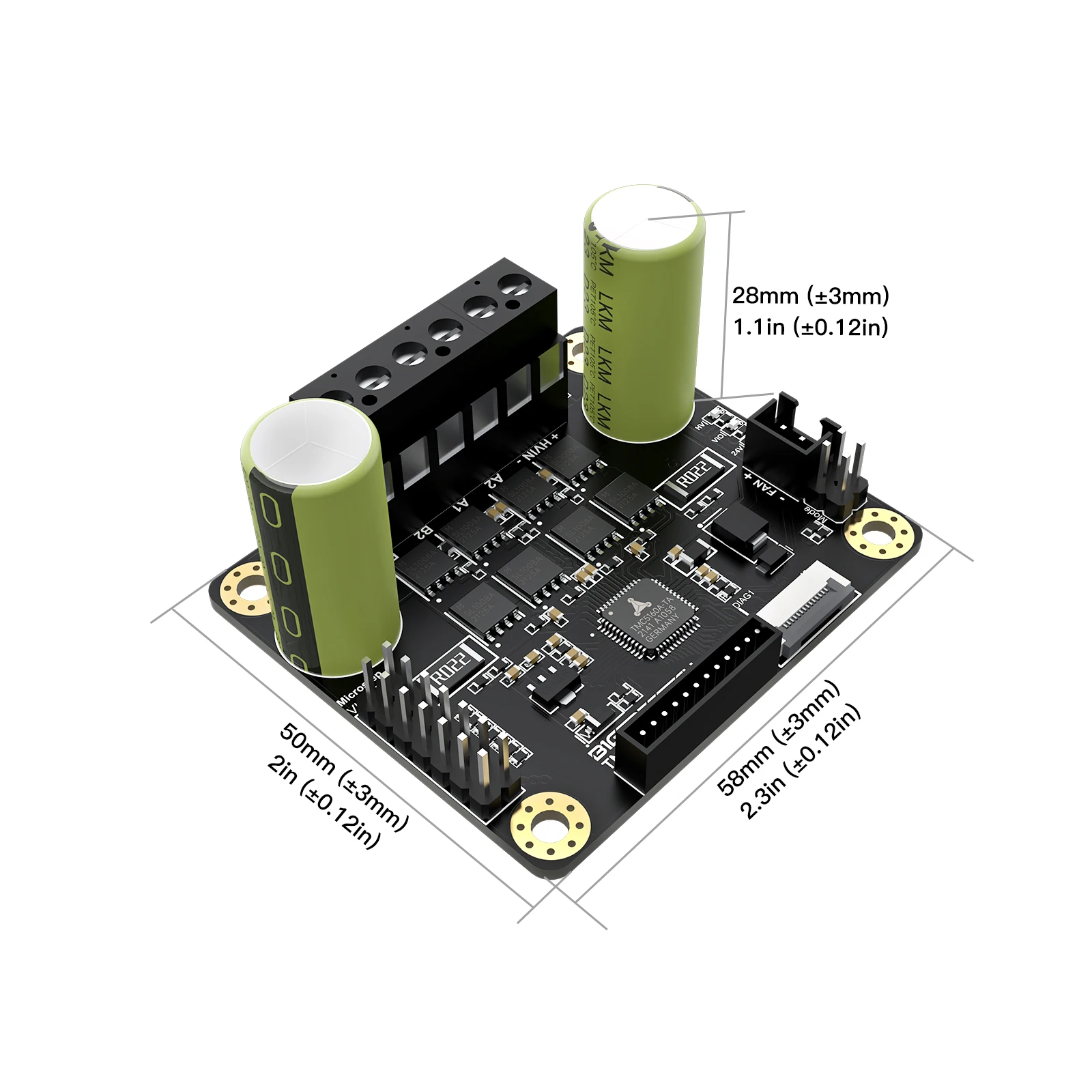 BIGTREETEH TMC5160T Pro/Plus SPI Stepper Motor Driver For Octopus Pro SKR 3 EZ For Ender 3 V2 Upgrade Voron 3D Printer Parts