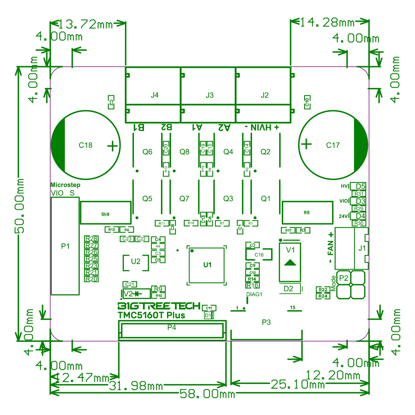 BIGTREETEH TMC5160T Pro/Plus SPI Stepper Motor Driver For Octopus Pro SKR 3 EZ For Ender 3 V2 Upgrade Voron 3D Printer Parts