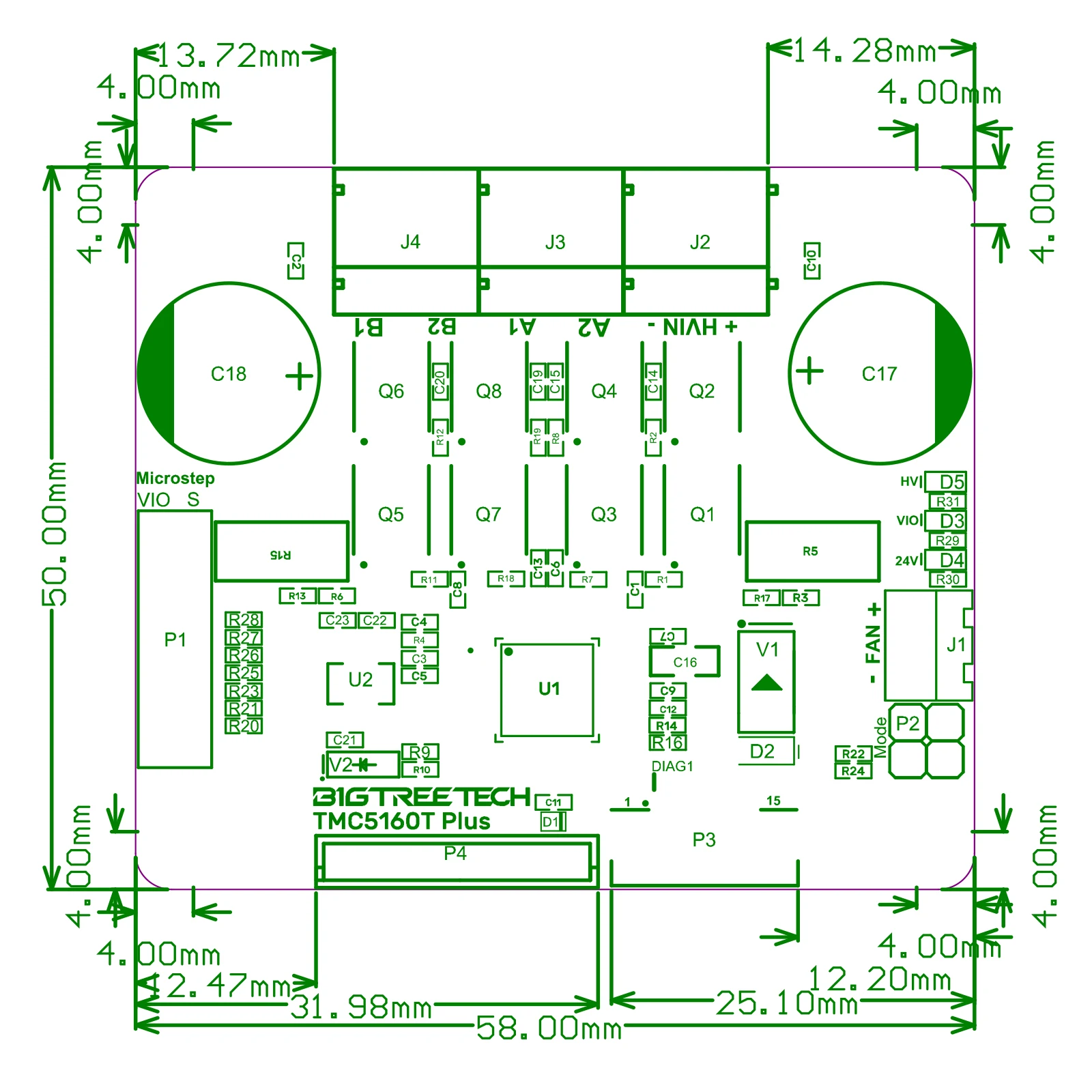 BIGTREETEH TMC5160T Pro/Plus SPI Stepper Motor Driver For Octopus Pro SKR 3 EZ For Ender 3 V2 Upgrade Voron 3D Printer Parts