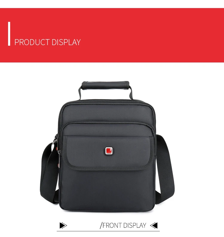 JANGEAR Men's Bag Totes Handbag Waterproof Heavy Protective Cotton Oxford Men Messenger Bags Shoulder Bag Male Business Work Bag