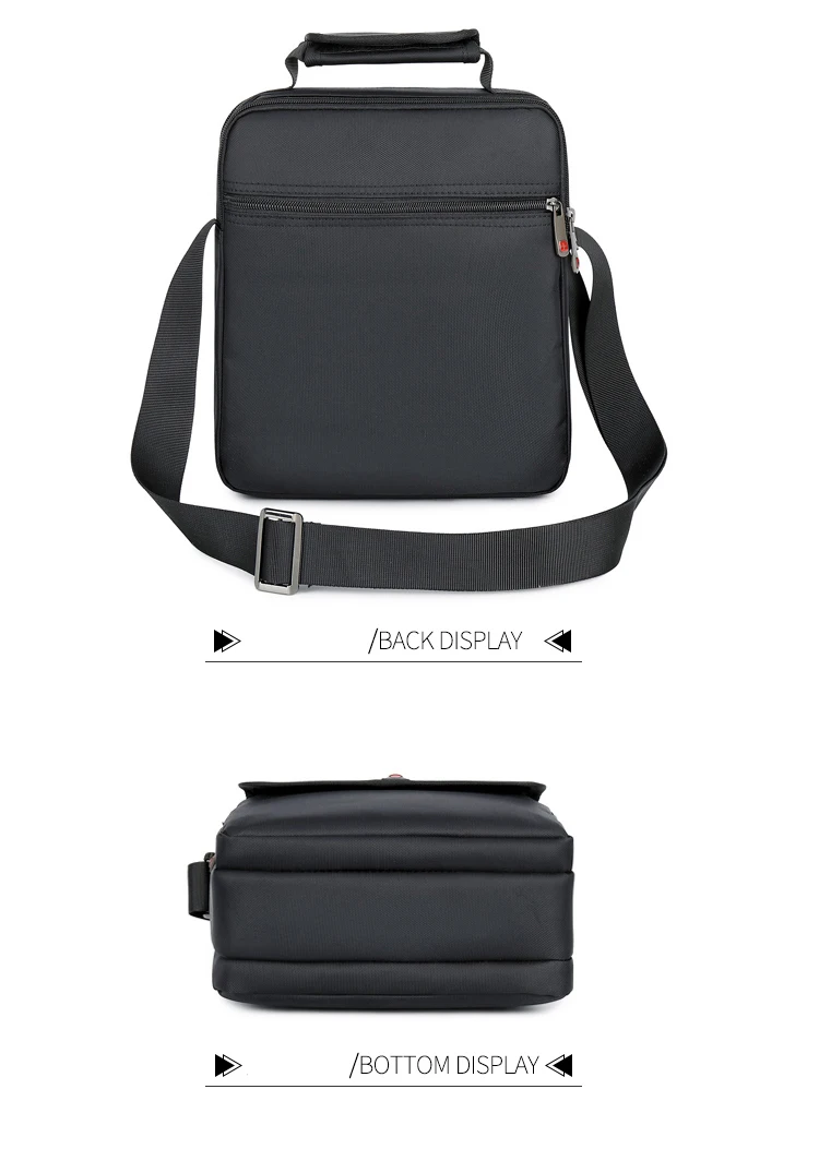 JANGEAR Men's Bag Totes Handbag Waterproof Heavy Protective Cotton Oxford Men Messenger Bags Shoulder Bag Male Business Work Bag