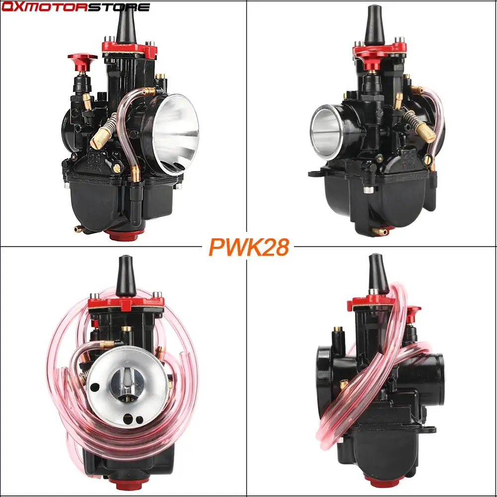 Universal PWK Carburetor 21 24 26 28 30 32 34 2T 4T 70cc to 350cc Motorcycle With Power Jet For Yamaha For Mikuni Koso ATV