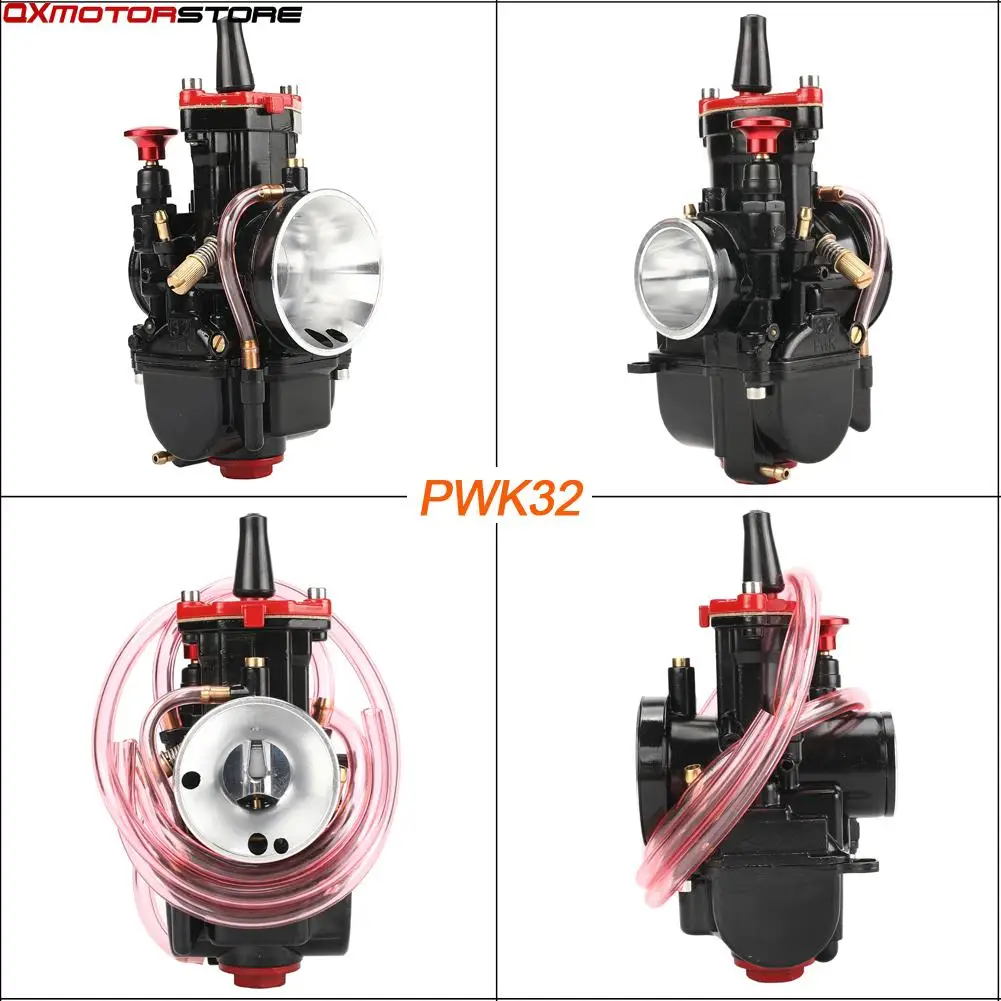 Universal PWK Carburetor 21 24 26 28 30 32 34 2T 4T 70cc to 350cc Motorcycle With Power Jet For Yamaha For Mikuni Koso ATV