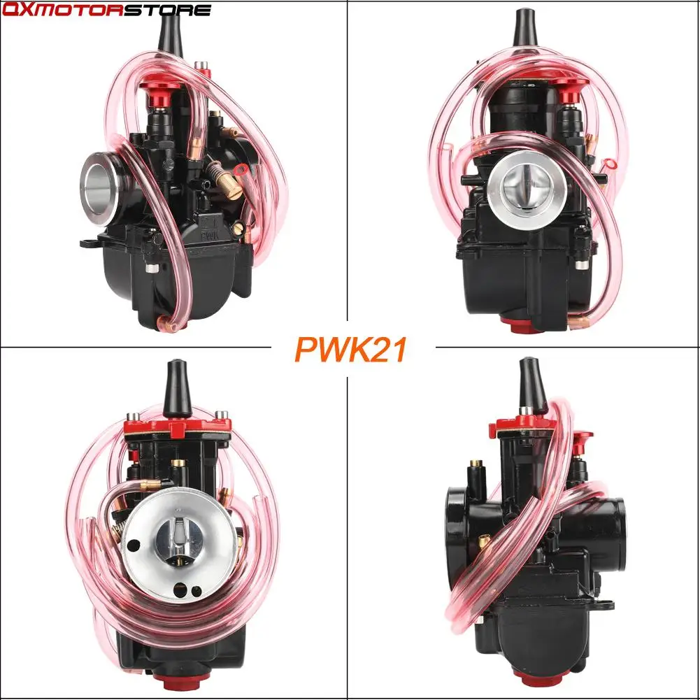 Universal PWK Carburetor 21 24 26 28 30 32 34 2T 4T 70cc to 350cc Motorcycle With Power Jet For Yamaha For Mikuni Koso ATV