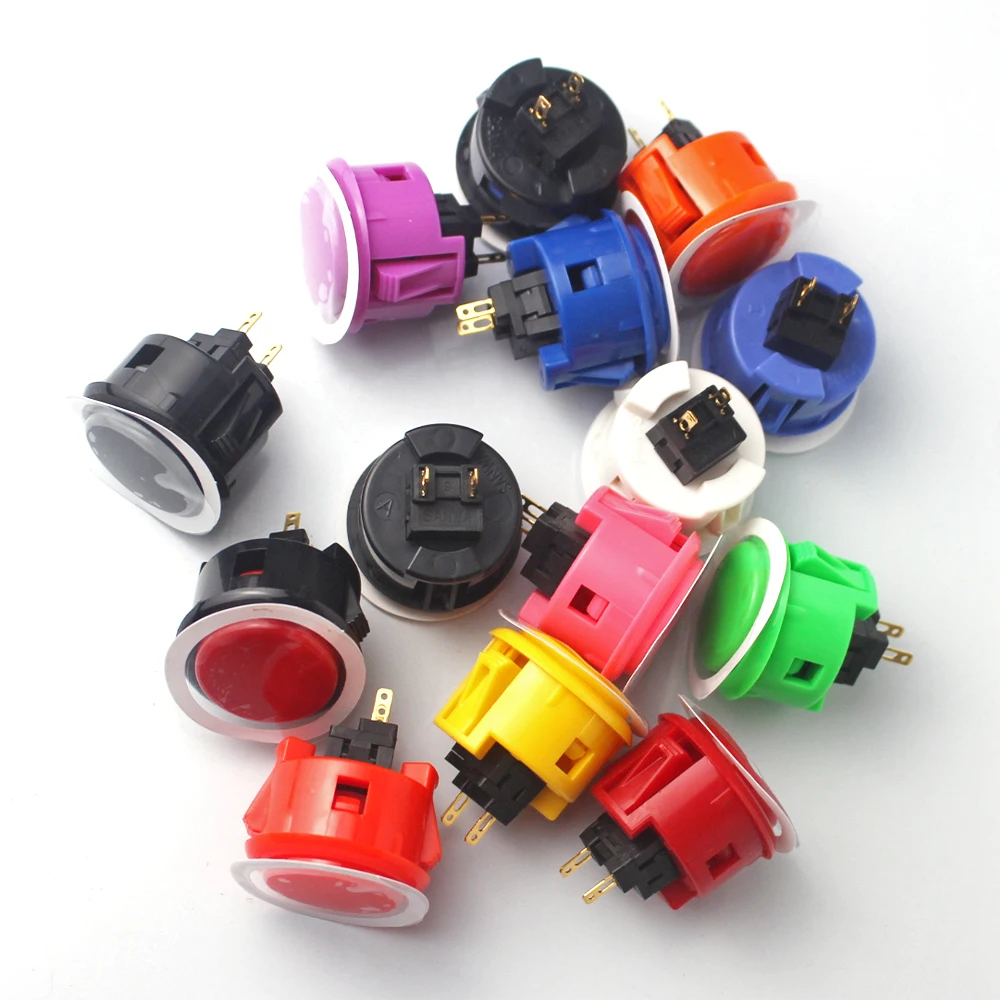 Original Japan SANWA OBSF 30mm Push Button Arcade Game Switch DIY Joystick PC PS3 XBOX Nintendo MAME raspberry pi replacement