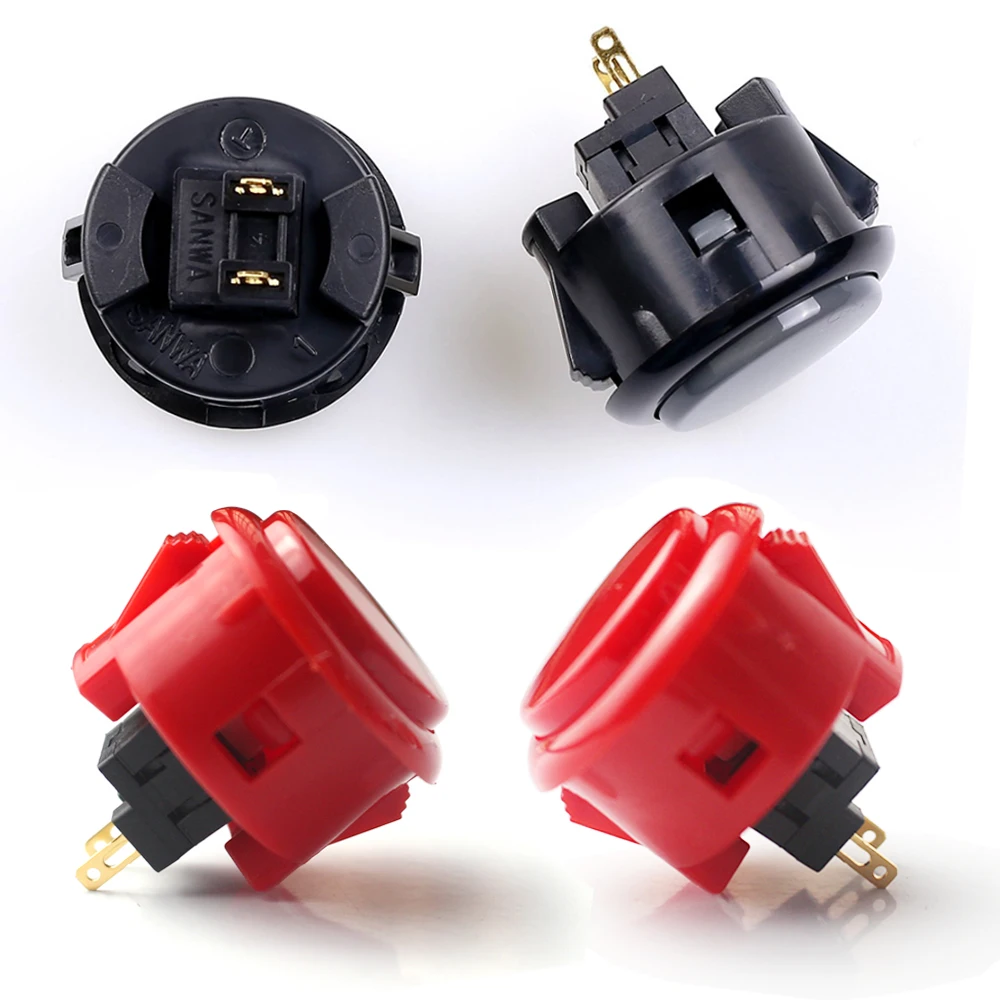 Original Japan SANWA OBSF 30mm Push Button Arcade Game Switch DIY Joystick PC PS3 XBOX Nintendo MAME raspberry pi replacement