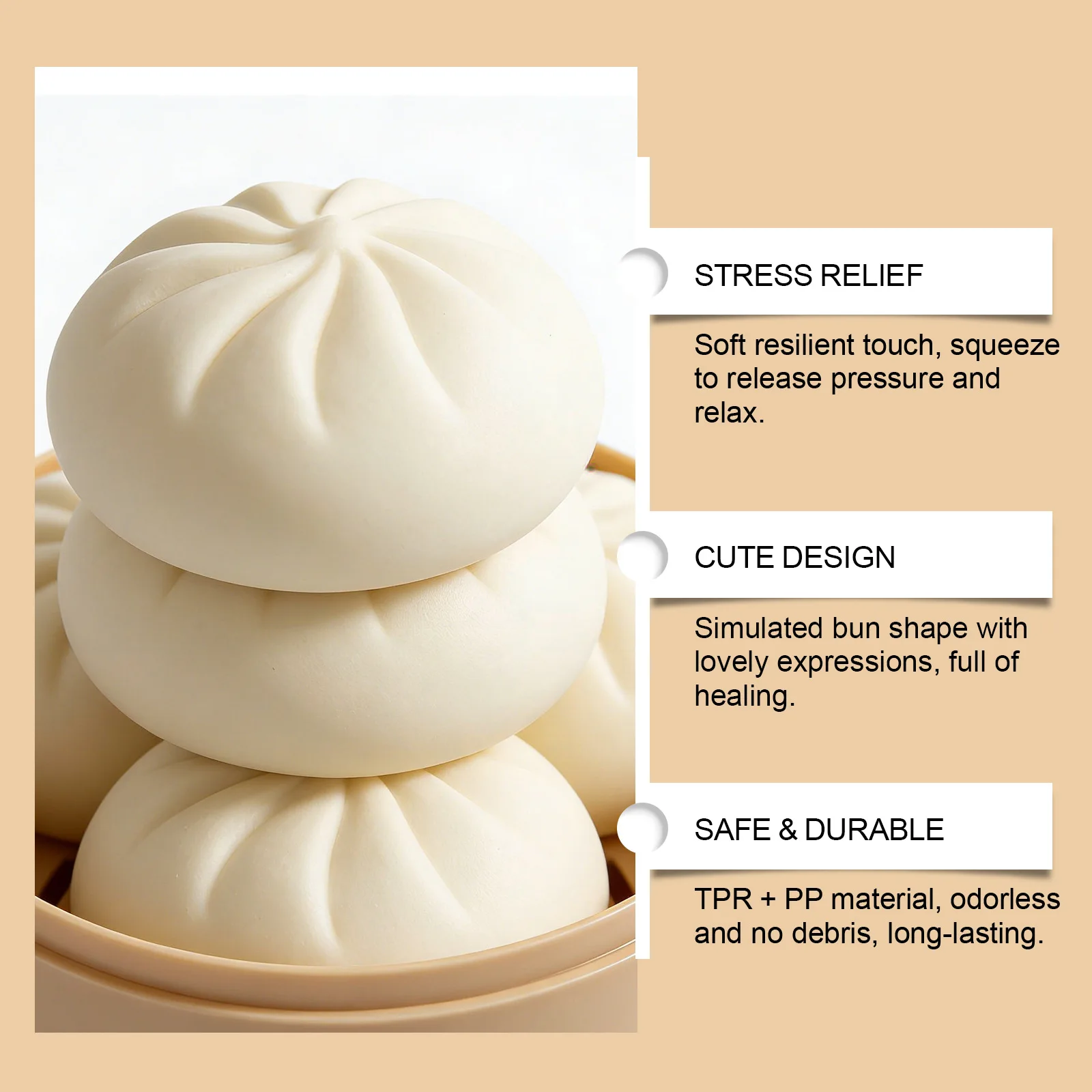 1PCS Glitter Dumpling Pressure Ball Slow Rebound Soft Pinch Decompression Office Home Decorat Children Adults Birthday Gifts