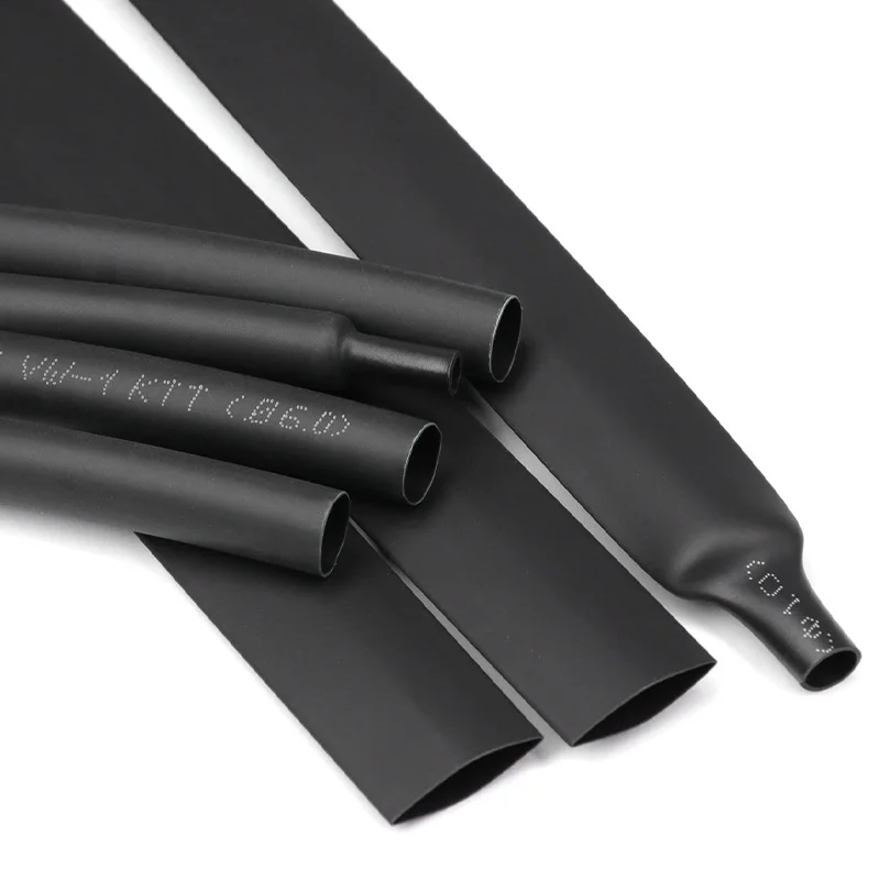 2m Heat Shrink Tube 12 Colors Diameter 7 8 9 10 12 15 20 25 30 35 40 50 mm 2:1 Shrinkage Ratio Polyolefin Insulated Cable Sleeve