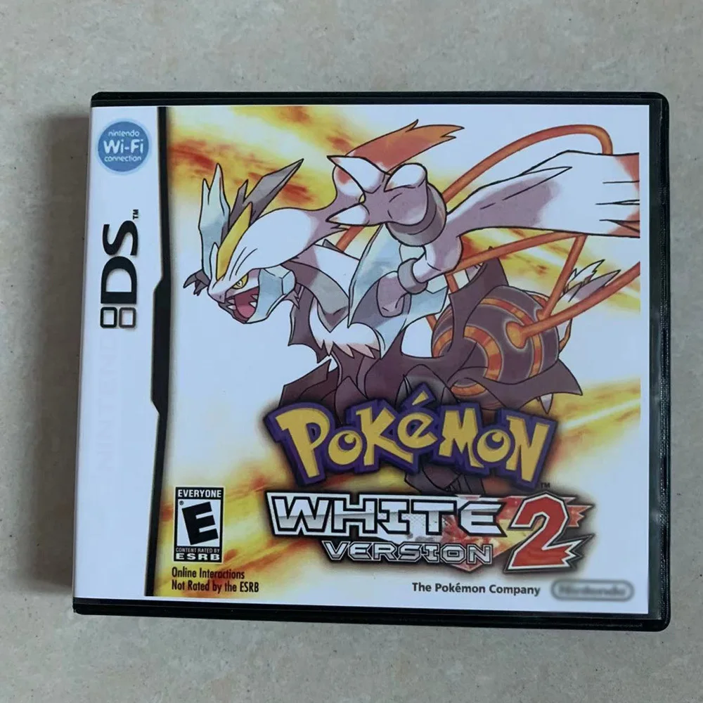Pokémon NDS Game Card 3DS 2DS DS Card SoulSilver HeartGold Platinum Game Card Pokémon Game Card BLACK Collecting Hobbies Gifts