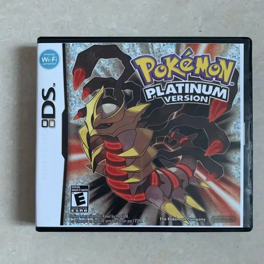 Pokémon NDS Game Card 3DS 2DS DS Card SoulSilver HeartGold Platinum Game Card Pokémon Game Card BLACK Collecting Hobbies Gifts